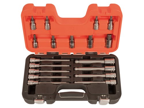 Bahco S18HEX S18HEX 1/2in Drive Socket Set of 18 Metric