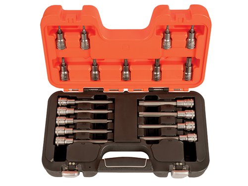 Bahco S18TORX S18TORX 1/2in Drive Socket Set of 18 Metric