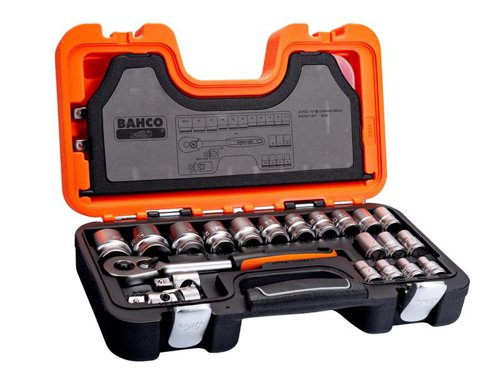 Bahco S240 S240 Socket Set of 24 Metric 1/2in Drive