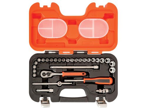 Bahco S290 S290 Socket Set of 29 Metric 1/4in Drive