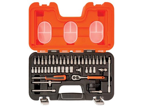 Bahco S460 S460 Socket Set of 46 Metric 1/4in Drive