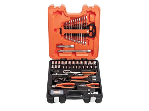 Bahco S81MIX S81MIX Socket Spanner & Pliers Set Metric 1/4 & 1/2in Drive