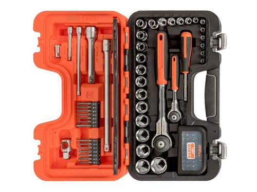 Bahco SW79 SW79 Swivel Socket Set of 79 Metric 1/4in & 1/2in Drive