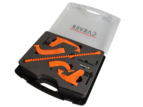 Carver C301242 Multiclamp 3-in-1 Clamp with Carry Case