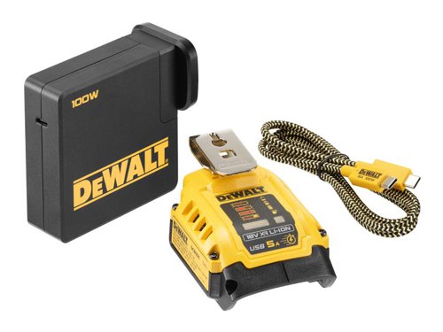 DEWALT DCB094K-GB DCB094K USB Power Delivery Charging Kit