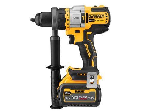 DEWALT DCD999T1-GB DCD999T1 XR FlexVolt Advantage Combi Drill 18V 1 x 6.0Ah Li-ion