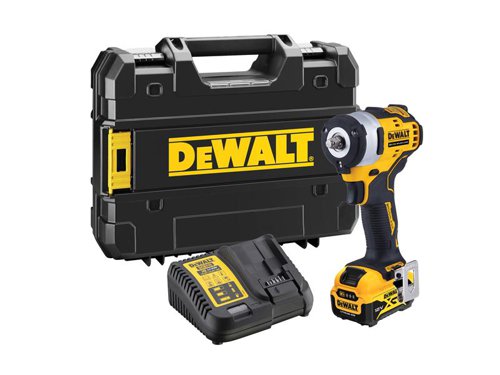 DEWALT DCF903P1-GB DCF903P1 XR Brushless 3/8in Impact Wrench 12V 1 x 5.0Ah Li-ion