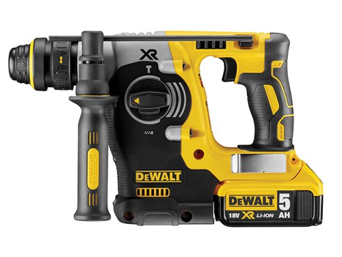 DEWALT DCH274P2-GB DCH274P2 Brushless XR 3 Mode Quick Chuck Hammer 18V 2 x 5.0Ah Li-ion