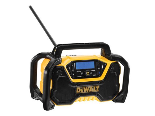 DEWALT DCR029-GB DCR029 Compact Bluetooth® Radio 240V & Li-ion Bare Unit