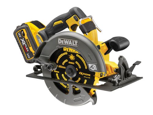 DEWALT DCS578T2-GB DCS578T2 XR FlexVolt Circular Saw 190mm 54V 2 x 2.0Ah Li-ion