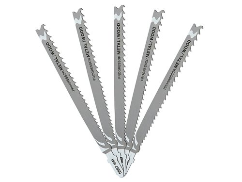 DEWALT DT2059-QZ HCS Progressor Tooth Jigsaw Blades Pack of 5 T345XF