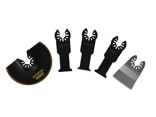 DEWALT DT20715-QZ DT20715 Multi-Tool Accessory Blade Set, 5 Piece