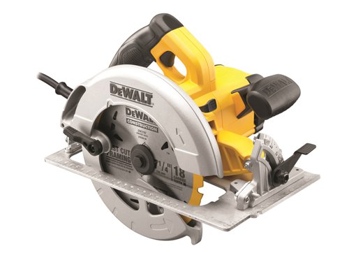 DEWALT DWE575K-GB DWE575K Precision Circular Saw & Kitbox 190mm 1600W 240V