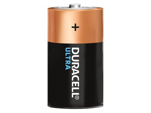 Duracell S5730 D Cell Ultra Power Batteries (Pack 2)