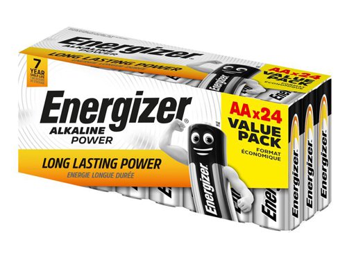 Energizer® S18552 AA Cell Alkaline Power Batteries (Pack 24)