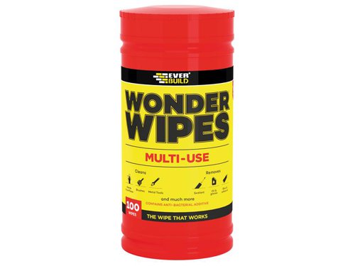 Everbuild WIPE80 Wonder Wipes Trade (Tub 100)