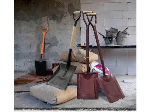 Faithfull RI25-ASSMS2MYD All-Steel Square Shovel No.2 MYD