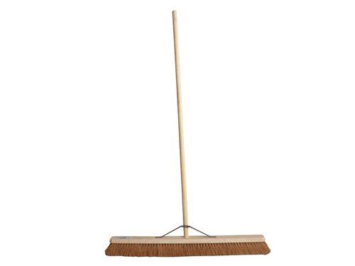 Faithfull  Broom Soft Coco 900mm (36in) + Handle & Stay