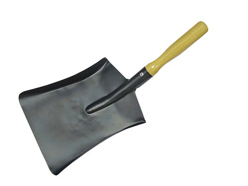 Faithfull RI62-US9ISWH Coal Steel Shovel Wooden Handle 230mm