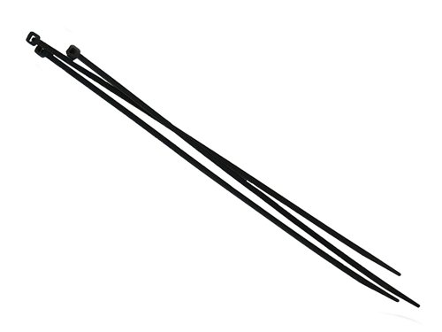 Faithfull  Cable Ties Black 3.6 x 200mm (Pack 100)