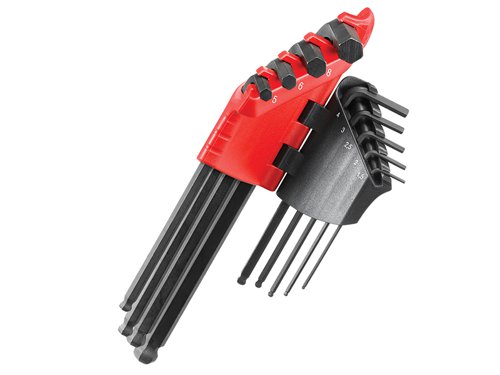 Facom 83H.JP9A 83H.JP9A Hexagon Key Long Arm Set, 9 Piece (1.5-10mm)