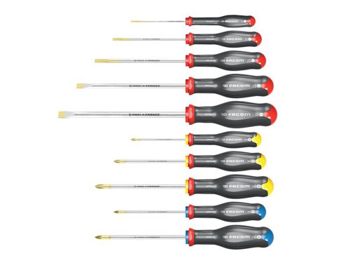 Facom ATW.J10PB Protwist® Screwdriver Set, 10 Piece