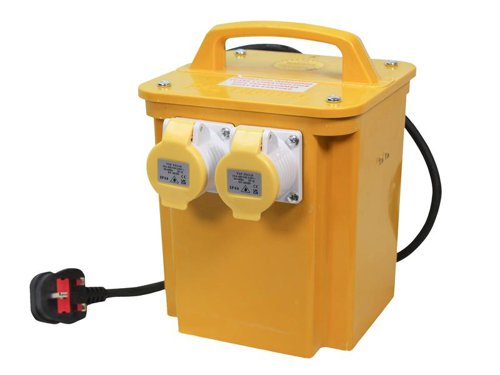 Faithfull Power Plus  Transformer 3.3kVA Dual Socket