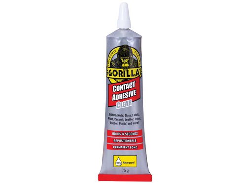 Gorilla Glue 2144001 Gorilla Contact Adhesive Clear 75g