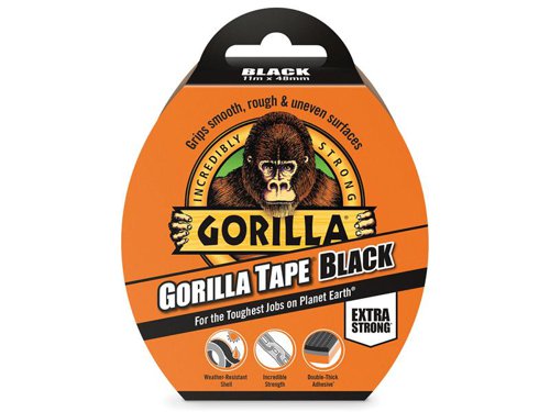 Gorilla Glue 3044001 Gorilla Tape® 48mm x 11m Black
