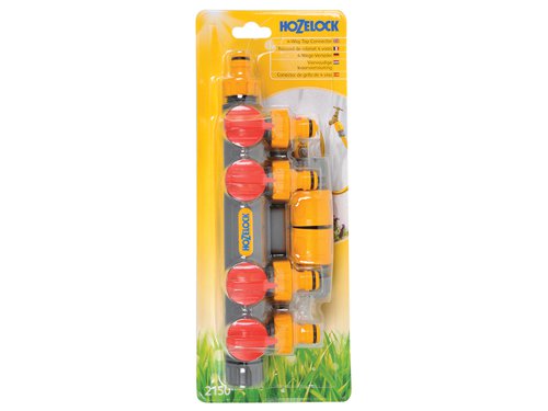 Hozelock 100-000-585 / 2150R0000 2150 4-Way Tap Connector