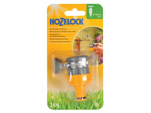 Hozelock 100-000-634 / 2176P9000 2176 Round Tap Connector Max. Ø18mm