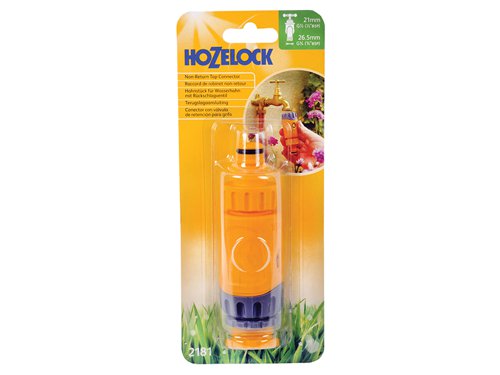 Hozelock 100-000-648 / 2181P9000 2181 Non-Return Valve Tap Connector 1/2 - 5/8in BSP