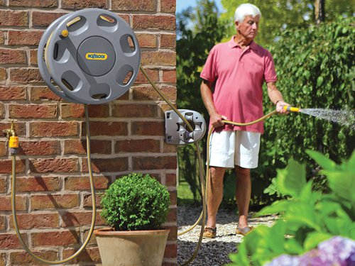 Hozelock 100-000-860 / 2390R0000 2390 60m Wall Mounted Hose Reel ONLY