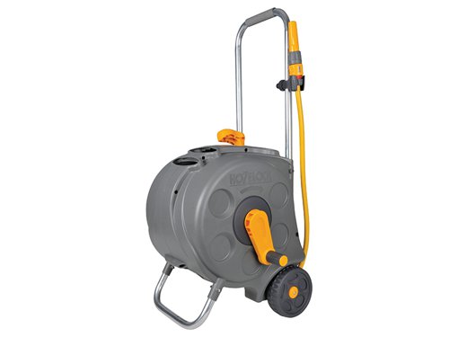 Hozelock 100-000-933 / 2416R0000 2416 Freestanding Compact Hose Reel + 30m of 12.5mm Hose