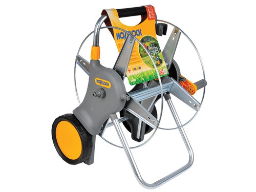 Hozelock 100-001-028 / 2460R0000 2460 90m Assembled Metal Hose Cart ONLY