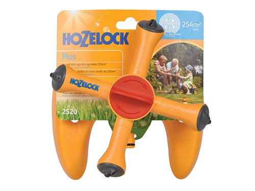 Hozelock 100-001-121 / 2520P0000 2520 Round Sprinkler Plus 254m²