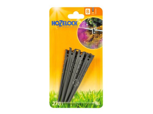 Hozelock 100-001-357 / 2781 0012 2781 Micro Tube Stake 4mm (Pack 12)