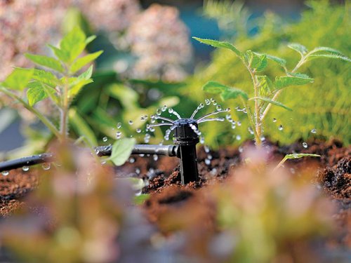 Hozelock 100-001-374 / 2788 0012 2788 End of Line Adjustable Mini Sprinkler on Stake 4mm (Pack 12)