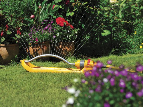 Hozelock 100-001-493 / 2975P0000 2975 Rectangular Sprinkler Plus 260m² 20 hole
