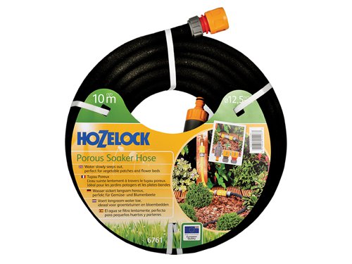 Hozelock 100-001-917 / 6761P0000 6761 Porous Soaker Hose 10m 12.5mm (1/2in) Diameter