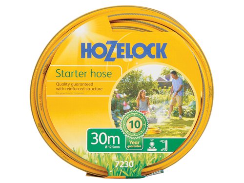 Hozelock 100-002-042 / 7230P0000 7230 Starter Hose 30m 12.5mm (1/2in) Diameter