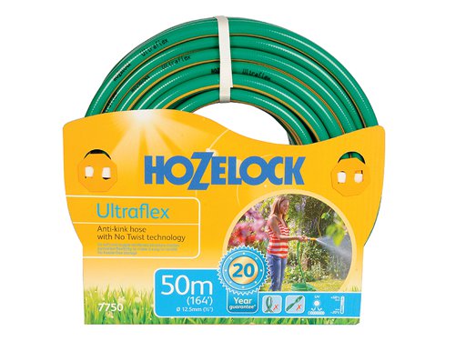 Hozelock 100-002-069 / 7750P0000 7750 Ultraflex Hose 50m 12.5mm (1/2in) Diameter