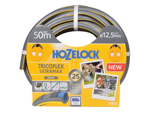 Hozelock 100-002-108 / 7950P0000 7950 Tricoflex Ultramax Anti-Crush Hose 50m