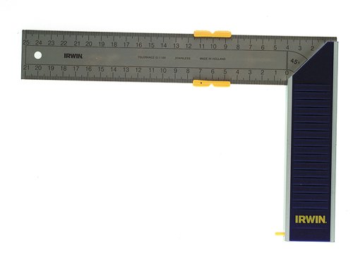 IRWIN® 10503543 Aluminium Try & Mitre Square 250mm (10in)