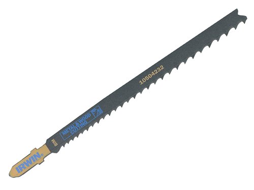 IRWIN® 10504232 Jigsaw Blades Metal & Wood Cutting Pack of 5 T345XF