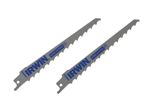IRWIN® 10506431 S617K 150mm Sabre Saw Blade Wood & Plastics Pack of 2