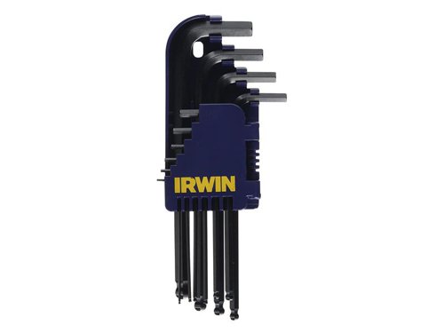 IRWIN® T10757 T10757 Long Arm Ball End Hex Key Set, 10 Piece (1.5-10mm)