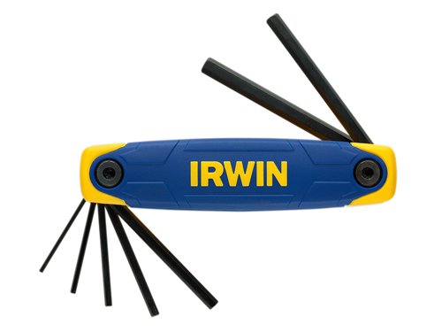 IRWIN® T10765 Folding Hex Key Set, 7 Piece (2-8mm)