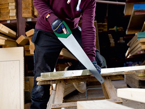 IRWIN Jack 10505211 770UHP Coarse Hardpoint Handsaw Soft Grip 550mm (22in) 7 TPI