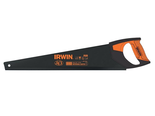 IRWIN Jack 1897525 880 UN Universal Hand Saw 550mm (22in) Coated 8 TPI